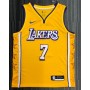Men's Los Angeles Lakers Carmelo Anthony #7 Nike Yellow Swingman NBA Jersey - City Edition Men's Los Angeles Lakers Carmelo Anthony #7 Nike Yellow Swingman NBA Jersey - City Edition