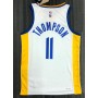 Men's Golden State Warriors Klay Thompson #11 Nike White 2021/22 Swingman Jersey - Association Edition Men's Golden State Warriors Klay Thompson #11 Nike White 2021/22 Swingman Jersey - Association Edition