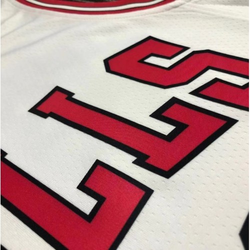Men's Chicago Bulls Dennis Rodman #91 Nike White 2021/22 Swingman NBA Jersey - Icon Edition Men's Chicago Bulls Dennis Rodman #91 Nike White 2021/22 Swingman NBA Jersey - Icon Edition