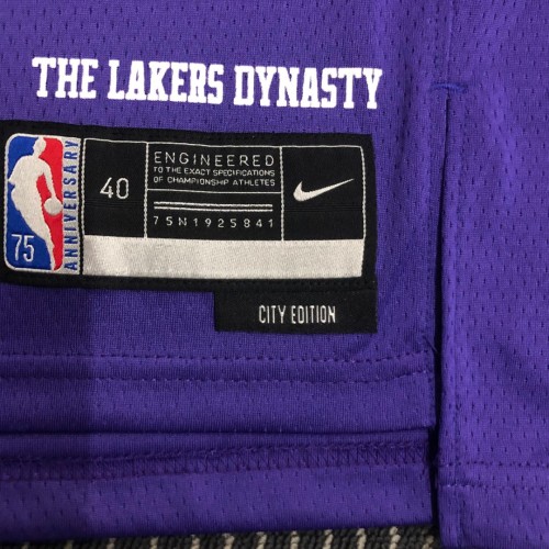 Men's LosAngeles Lakers Anthony Davis #3 Nike Purple 2021/22 Swingman NBA Jersey - City Edition Men's LosAngeles Lakers Anthony Davis #3 Nike Purple 2021/22 Swingman NBA Jersey - City Edition