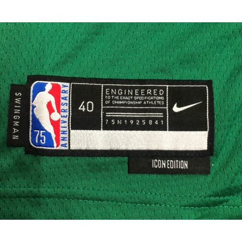 Men's Boston Celtics Jaylen Brown #7 Green 2021/22 Diamond Swingman Jersey - Icon Edition Men's Boston Celtics Jaylen Brown #7 Green 2021/22 Diamond Swingman Jersey - Icon Edition