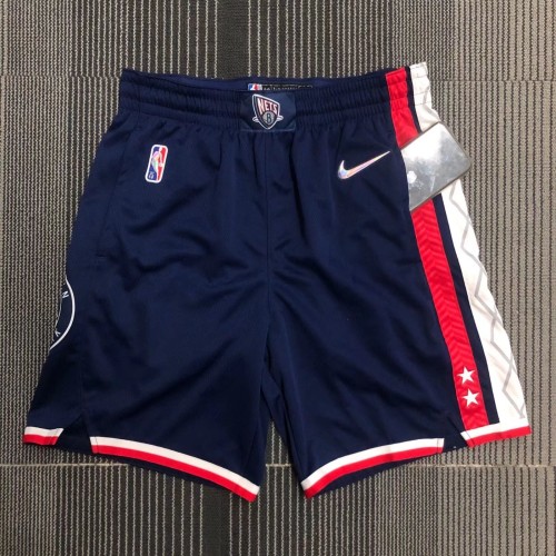Men's Brooklyn Nets Nike Navy 2021/22 Diamond Swingman Shorts - City Edition Men's Brooklyn Nets Nike Navy 2021/22 Diamond Swingman Shorts - City Edition