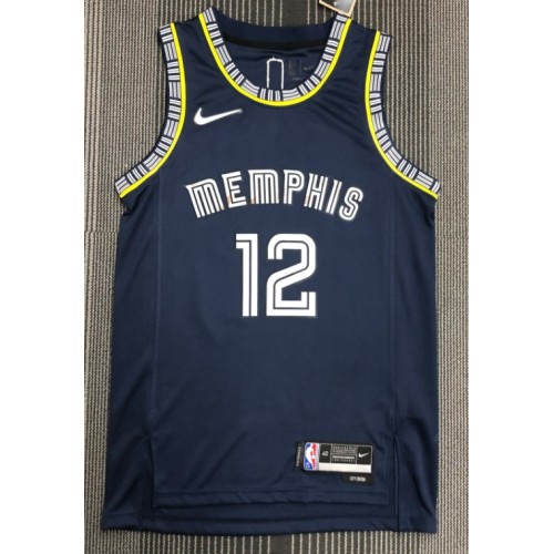 Memphis Grizzlies Ja Morant #12 Nike Black 2021/22 Diamond Swingman Jersey - City Edition Memphis Grizzlies Ja Morant #12 Nike Black 2021/22 Diamond Swingman Jersey - City Edition
