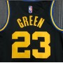Men's Golden State Warriors Warriors Green #23 Nike Black 2021/22 Swingman NBA Jersey - City Edition