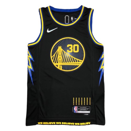 Men's Golden State Warriors Stephen Curry #30 Black 2021/22 Swingman Jersey - City Edition Men's Golden State Warriors Stephen Curry #30 Black 2021/22 Swingman Jersey - City Edition