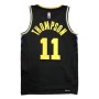 Men's Golden State Warriors Klay Thompson #11 Black 2021/22 Swingman Jersey - City Edition Men's Golden State Warriors Klay Thompson #11 Black 2021/22 Swingman Jersey - City Edition