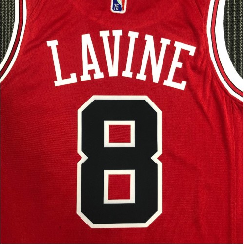 Men's Chicago Bulls Zach LaVine #8 Nike Red 2021 Swingman NBA Jersey - Icon Edition Men's Chicago Bulls Zach LaVine #8 Nike Red 2021 Swingman NBA Jersey - Icon Edition