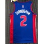 Men's Detroit Pistons Cade Cunningham #2 Nike Blue 2021/22 Swingman NBA Jersey - Icon Edition Men's Detroit Pistons Cade Cunningham #2 Nike Blue 2021/22 Swingman NBA Jersey - Icon Edition