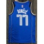 Men's Dallas Mavericks Luka Doncic #77 Blue 2021/22 Swingman Jersey - Icon Edition Men's Dallas Mavericks Luka Doncic #77 Blue 2021/22 Swingman Jersey - Icon Edition