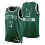 Men's Boston Celtics Jaylen Brown #7 Nike Green 2021/22 Swingman Jersey - City Edition Men's Boston Celtics Jaylen Brown #7 Nike Green 2021/22 Swingman Jersey - City Edition