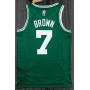 Men's Boston Celtics Jaylen Brown #7 Green 2021/22 Diamond Swingman Jersey - Icon Edition Men's Boston Celtics Jaylen Brown #7 Green 2021/22 Diamond Swingman Jersey - Icon Edition