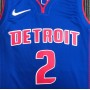 Men's Detroit Pistons Cade Cunningham #2 Nike Blue 2021/22 Swingman NBA Jersey - Icon Edition Men's Detroit Pistons Cade Cunningham #2 Nike Blue 2021/22 Swingman NBA Jersey - Icon Edition