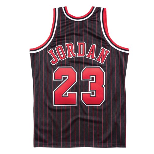 Men's Chicago Bulls Michael Jordan #23 Black 1996/97 Hardwood Classics Swingman Jersey Men's Chicago Bulls Michael Jordan #23 Black 1996/97 Hardwood Classics Swingman Jersey