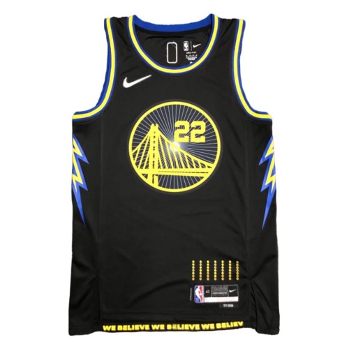 Men's Golden State Warriors Andrew Wiggins #22 Black 2021/22 Swingman Jersey - City Edition Men's Golden State Warriors Andrew Wiggins #22 Black 2021/22 Swingman Jersey - City Edition