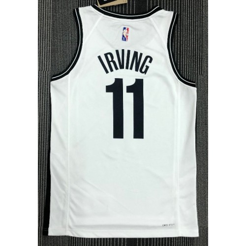 Men's Brooklyn Nets Kyrie Irving #11 Nike White 2021 Swingman NBA Jersey - Icon Edition Men's Brooklyn Nets Kyrie Irving #11 Nike White 2021 Swingman NBA Jersey - Icon Edition