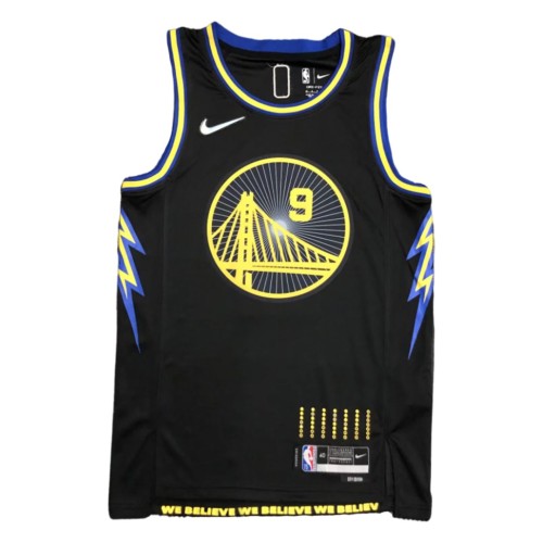 Men's Golden State Warriors Andre Iguodala #9 Black 2021/22 Swingman Jersey - City Edition Men's Golden State Warriors Andre Iguodala #9 Black 2021/22 Swingman Jersey - City Edition