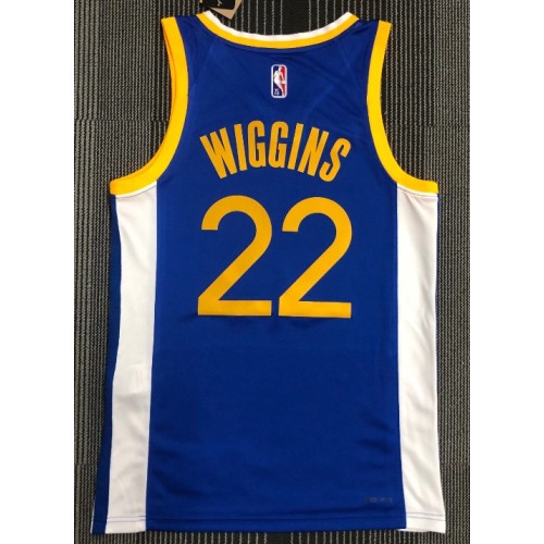 Men's Golden State Warriors Andrew Wiggins #22 Nike Royal 21/22 Swingman Jersey-Icon Edition Men's Golden State Warriors Andrew Wiggins #22 Nike Royal 21/22 Swingman Jersey-Icon Edition