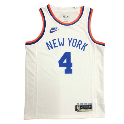 Men's New York Knicks Derrick Rose #4 White 2021/22 Swingman Jersey - Classic Edition Men's New York Knicks Derrick Rose #4 White 2021/22 Swingman Jersey - Classic Edition