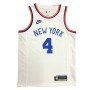 Men's New York Knicks Derrick Rose #4 White 2021/22 Swingman Jersey - Classic Edition Men's New York Knicks Derrick Rose #4 White 2021/22 Swingman Jersey - Classic Edition