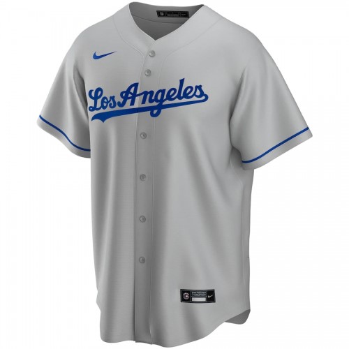 Men's Los Angeles Dodgers Nike Gray Road 2020 Jersey Men's Los Angeles Dodgers Nike Gray Road 2020 Jersey