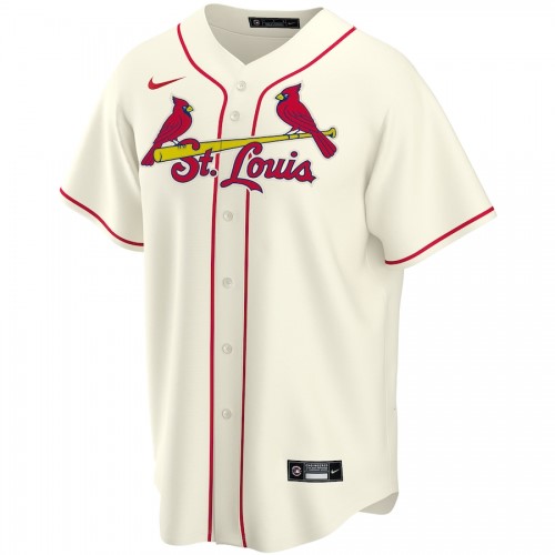 Men's St. Louis Cardinals Nike Cream Alternate 2020 Jersey Men's St. Louis Cardinals Nike Cream Alternate 2020 Jersey
