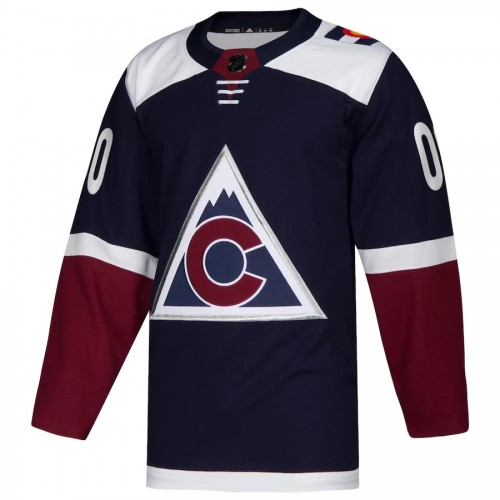 Men's Colorado Avalanche Mikko Rantanen #96 adidas Navy Alternate Authentic Jersey Men's Colorado Avalanche Mikko Rantanen #96 adidas Navy Alternate Authentic Jersey