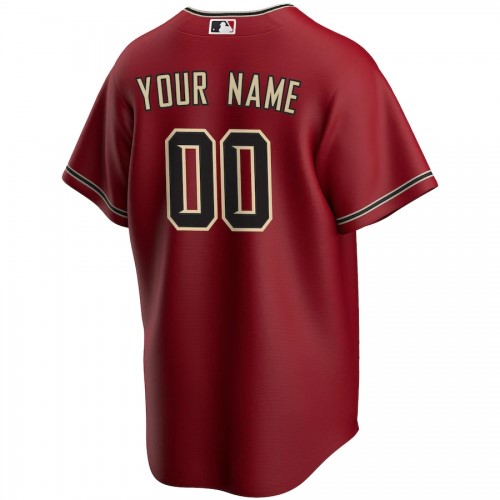 Men's Arizona Diamondbacks Nike Red 2020 Alternate Custom Jersey Men's Arizona Diamondbacks Nike Red 2020 Alternate Custom Jersey