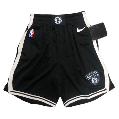 Men's Brooklyn Nets Nike Black 2019/20 Swingman NBA Shorts - Icon Edition Men's Brooklyn Nets Nike Black 2019/20 Swingman NBA Shorts - Icon Edition