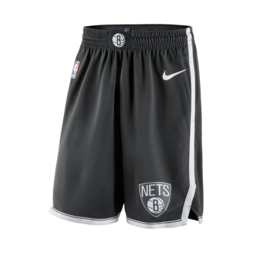 Men's Brooklyn Nets Nike Black 2019/20 Swingman NBA Shorts - Icon Edition Men's Brooklyn Nets Nike Black 2019/20 Swingman NBA Shorts - Icon Edition