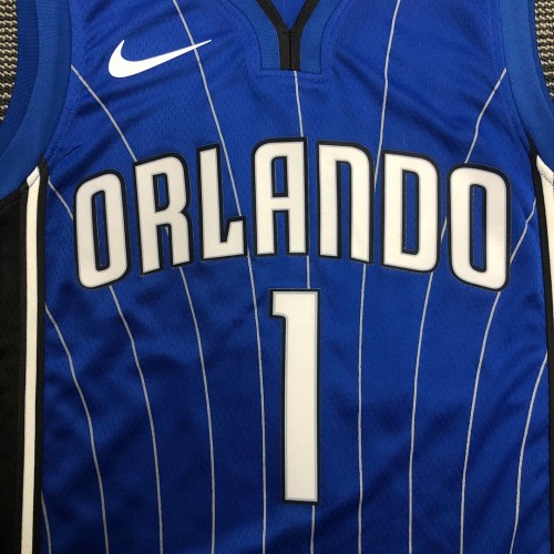 Men's Orlando Magic Tracy McGrady #1 Nike Royal 2020/21 Swingman NBA Jersey - Icon Edition Men's Orlando Magic Tracy McGrady #1 Nike Royal 2020/21 Swingman NBA Jersey - Icon Edition