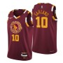 Men's Cleveland Cavaliers Darius Garland #10 Nike Wine 2021/22 Swingman NBA Jersey - City Edition Men's Cleveland Cavaliers Darius Garland #10 Nike Wine 2021/22 Swingman NBA Jersey - City Edition