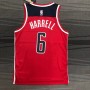 Men's Washington Wizards Montrezl Harrell #6 Nike Red 2021/22 Swingman NBA Jersey - Icon Edition Men's Washington Wizards Montrezl Harrell #6 Nike Red 2021/22 Swingman NBA Jersey - Icon Edition