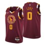 Men's Cleveland Cavaliers Kevin Love #0 Nike Wine 2021/22 Swingman NBA Jersey - City Edition Men's Cleveland Cavaliers Kevin Love #0 Nike Wine 2021/22 Swingman NBA Jersey - City Edition