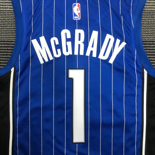 Men's Orlando Magic Tracy McGrady #1 Nike Royal 2020/21 Swingman NBA Jersey - Icon Edition Men's Orlando Magic Tracy McGrady #1 Nike Royal 2020/21 Swingman NBA Jersey - Icon Edition