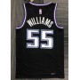 Men's Sacramento Kings Jason Williams #55 Nike Black 2021/22 Swingman NBA Jersey - City Edition Men's Sacramento Kings Jason Williams #55 Nike Black 2021/22 Swingman NBA Jersey - City Edition