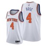 Men's New York Knicks Derrick Rose #4 Nike White 2020/21 Swingman Jersey - Association Edition Men's New York Knicks Derrick Rose #4 Nike White 2020/21 Swingman Jersey - Association Edition