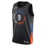 Men's New York Knicks RJ Barrett #9 Nike Black 2020/21 Swingman Jersey - City Edition Men's New York Knicks RJ Barrett #9 Nike Black 2020/21 Swingman Jersey - City Edition