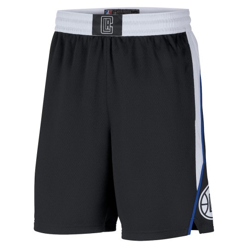Men's LA Clippers Nike Black 2020/21 Swingman Shorts City Edition Men's LA Clippers Nike Black 2020/21 Swingman Shorts City Edition