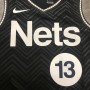 Men's Brooklyn Nets James Harden #13 Nike Black 2020/21 Swingman Player Jersey – Earned Edition Men's Brooklyn Nets James Harden #13 Nike Black 2020/21 Swingman Player Jersey – Earned Edition