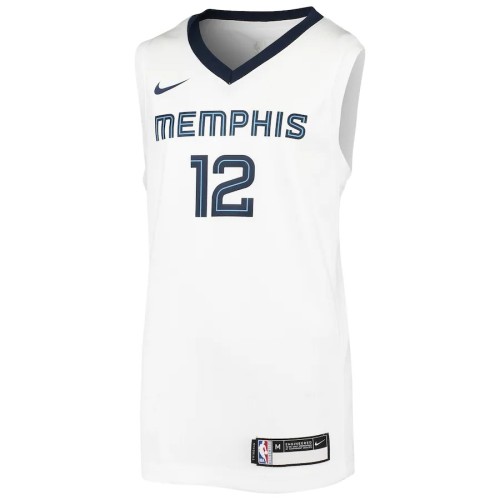 Men's Memphis Grizzlies Ja Morant Nike White 2020/21 Swingman Jersey – Association Edition Men's Memphis Grizzlies Ja Morant Nike White 2020/21 Swingman Jersey – Association Edition
