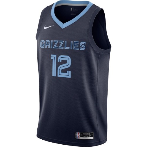 Men's Memphis Grizzlies Ja Morant Nike Navy 2020/21 Swingman Jersey - Icon Edition Men's Memphis Grizzlies Ja Morant Nike Navy 2020/21 Swingman Jersey - Icon Edition