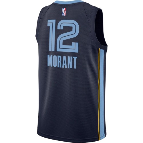 Men's Memphis Grizzlies Ja Morant Nike Navy 2020/21 Swingman Jersey - Icon Edition Men's Memphis Grizzlies Ja Morant Nike Navy 2020/21 Swingman Jersey - Icon Edition
