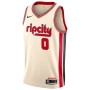 Men's Portland Trail Blazers Damian Lillard Nike Cream 2019/20 Swingman Jersey - City Edition Men's Portland Trail Blazers Damian Lillard Nike Cream 2019/20 Swingman Jersey - City Edition