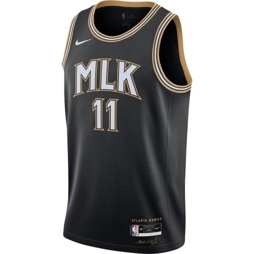 Men's Atlanta Hawks Trae Young Nike Black 2020/21 Swingman Jersey - City Edition Men's Atlanta Hawks Trae Young Nike Black 2020/21 Swingman Jersey - City Edition