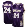 Men's Los Angeles Lakers Kobe Bryant #24 Throwback Purple Hall of Fame Class of 2020 Jersey