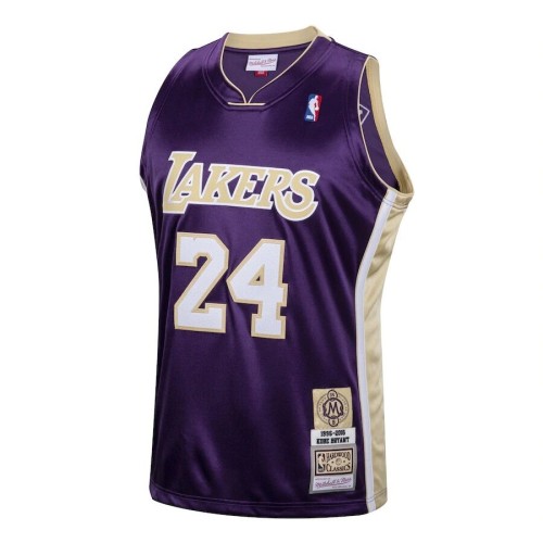 Men's Los Angeles Lakers Kobe Bryant #24 Throwback Purple Hall of Fame Class of 2020 Jersey