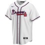Men's Atlanta Braves Nike White Home Team Jersey Men's Atlanta Braves Nike White Home Team Jersey