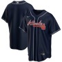 Men's Atlanta Braves Nike Navy Alternate Team Jersey Men's Atlanta Braves Nike Navy Alternate Team Jersey