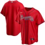 Men's Atlanta Braves Nike Red Alternate Team Jersey Men's Atlanta Braves Nike Red Alternate Team Jersey