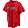 Men's Atlanta Braves Nike Red Alternate Team Jersey Men's Atlanta Braves Nike Red Alternate Team Jersey